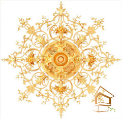 Натяжной потолок с фотопечатью орнаменты и узоры 032