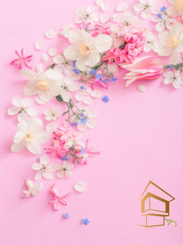 Натяжной потолок с фотопечатью Цветы 250 -  -