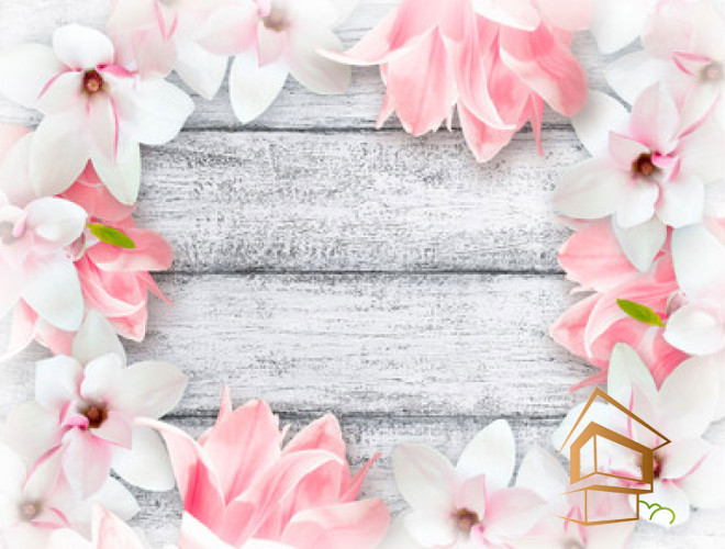 Натяжной потолок с фотопечатью Цветы 251 -  -