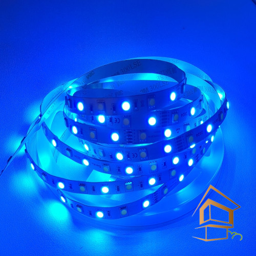 Светодиодная лента 24 V, RGB+6000 К, (14 Вт), 60 диодов на метр (5 м) "VG"