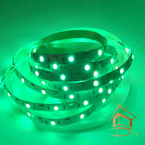 Светодиодная лента 24 V, RGB+6000 К, (14 Вт), 60 диодов на метр (5 м) "VG"