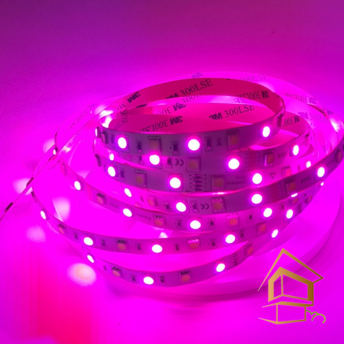 Светодиодная лента 24 V, RGB+6000 К, (14 Вт), 60 диодов на метр (5 м) "VG"