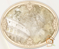 Натяжной потолок с фотопечатью Фрески, своды 021