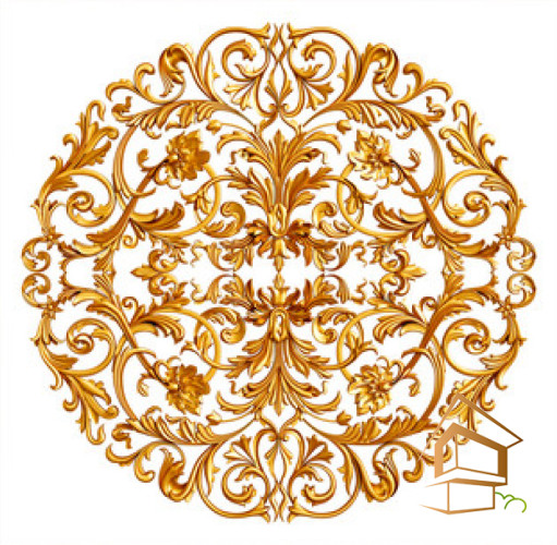 Натяжной потолок с фотопечатью орнаменты и узоры 034 -  - 