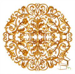 Натяжной потолок с фотопечатью орнаменты и узоры 034