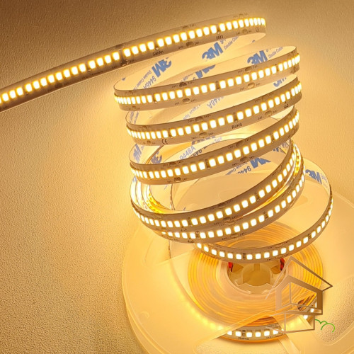 Светодиодная лента 24 V, 3000 К, (22 Вт), 240 диодов на метр (5 м) "VG"