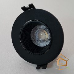 Светильник SLIMSTAR kristal чёрный