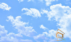 Натяжной потолок с фотопечатью Небо 021