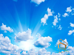 Натяжной потолок с фотопечатью Небо 121