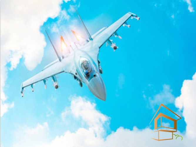 Натяжной потолок с фотопечатью Небо и объекты 083 - -