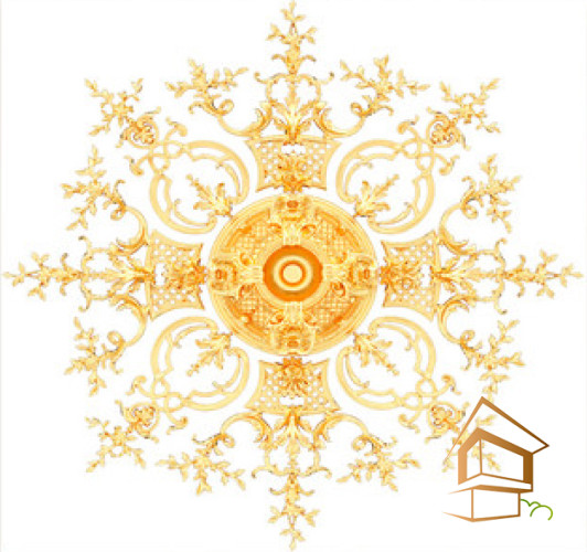 Натяжной потолок с фотопечатью орнаменты и узоры 035 -  - 