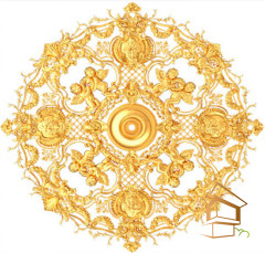 Натяжной потолок с фотопечатью орнаменты и узоры 036