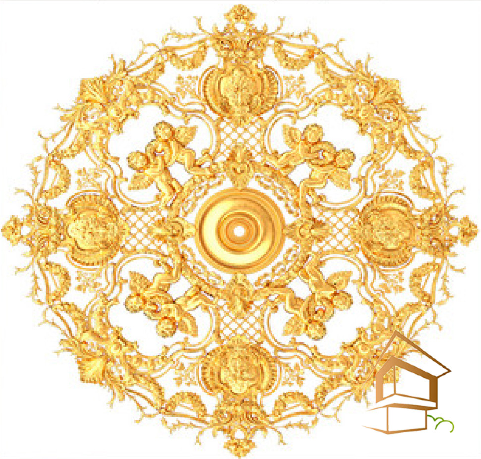 Натяжной потолок с фотопечатью орнаменты и узоры 036 - купить в ...