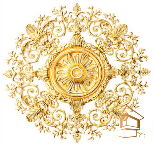 Натяжной потолок с фотопечатью орнаменты и узоры 037 - -