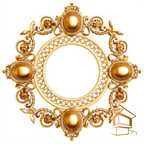 Натяжной потолок с фотопечатью орнаменты и узоры 038 - -