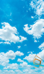 Натяжной потолок с фотопечатью Небо 025