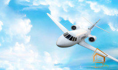 Натяжной потолок с фотопечатью Небо и объекты 087