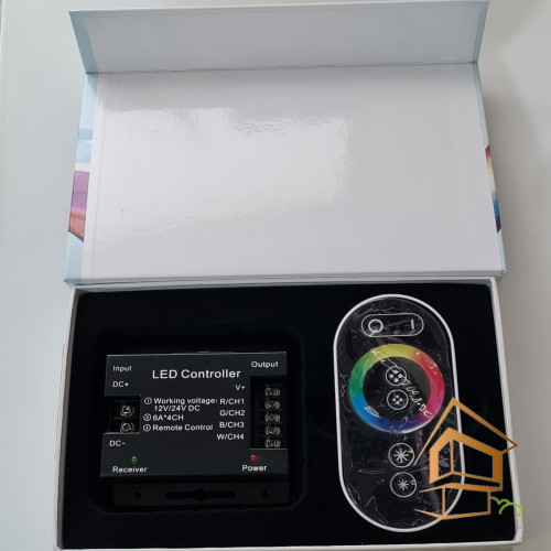 Контроллер для светодиодной ленты RGB / RGBW сенсорный 12-24 V, 432 W (Премиум)