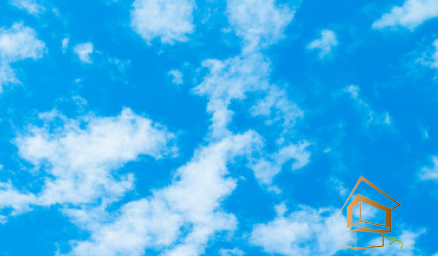 Натяжной потолок с фотопечатью Небо 128 - 128 - 128