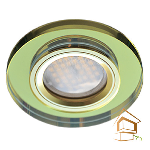 MR16 круглый золото на золоте