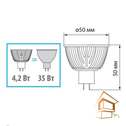 MR16 круглый золото на золоте
