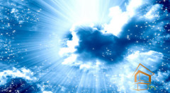 Натяжной потолок с фотопечатью Небо 131