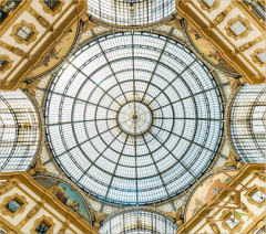 Натяжной потолок с фотопечатью Фрески, своды 032