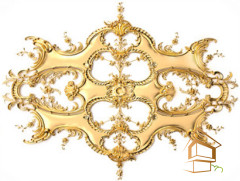 Натяжной потолок с фотопечатью орнаменты и узоры 045