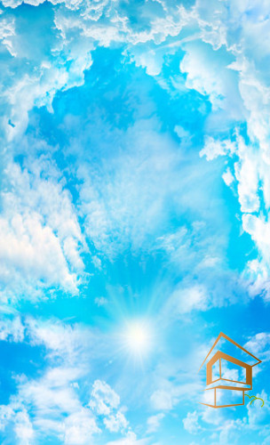 Натяжной потолок с фотопечатью Небо 032 - 32 - 32