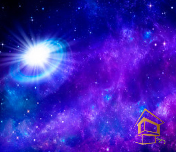 Натяжной потолок с фотопечатью Космос 068 - -