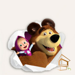 Натяжной потолок с фотопечатью Детский ART 005