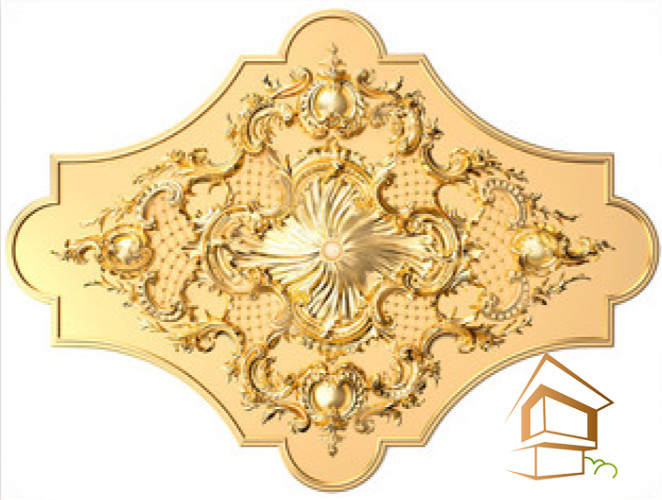 Натяжной потолок с фотопечатью орнаменты и узоры 048 - -