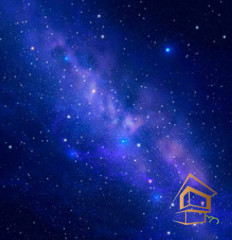 Натяжной потолок с фотопечатью Космос 071