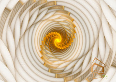 Натяжной потолок с фотопечатью Абстракция 047