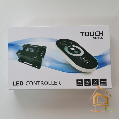 Контроллер-пульт для одноцветной ленты 12-24 V, 432 W
