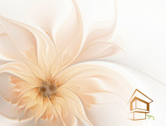 Натяжной потолок с фотопечатью Абстракция 048