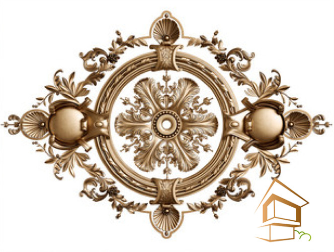 Натяжной потолок с фотопечатью орнаменты и узоры 052 -  - 