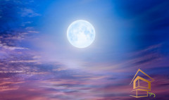 Натяжной потолок с фотопечатью Небо 039