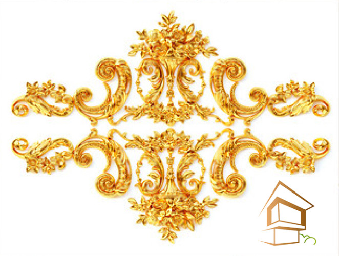 Натяжной потолок с фотопечатью орнаменты и узоры 053 -  - 