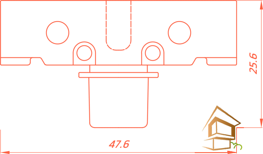 Торцевой элемент к LINE 8 IZI