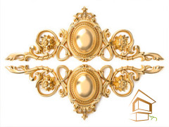 Натяжной потолок с фотопечатью орнаменты и узоры 054