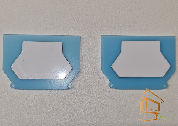 Заглушка торцевая для профиля АМ 1 (2 шт комплект) -  - 