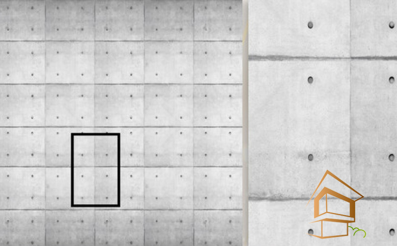 Натяжной потолок с фотопечатью Текстуры бетон 002 - -