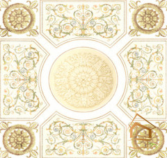 Натяжной потолок с фотопечатью Фрески, своды 042