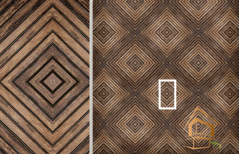 Натяжной потолок с фотопечатью Текстуры-дерево 012 -  - 