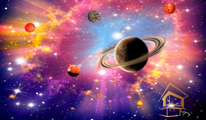 Натяжной потолок с фотопечатью Космос 078 -  - 