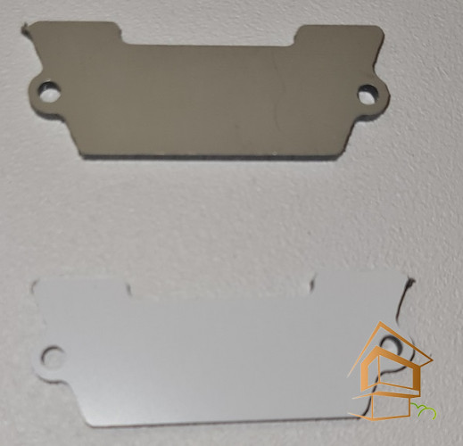 Заглушка торцевая для профиля световые линии 5 см