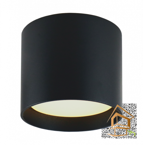 Светильник потолочный для натяжных и подвесных потолков GX53, ART SHOT черный Накладной,  83*70 - ЦБ-00010275 - ЦБ-00010275