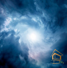 Натяжной потолок с фотопечатью Небо 044