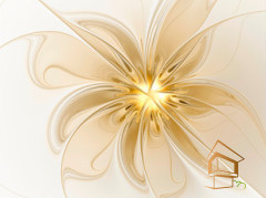 Натяжной потолок с фотопечатью Абстракция 055